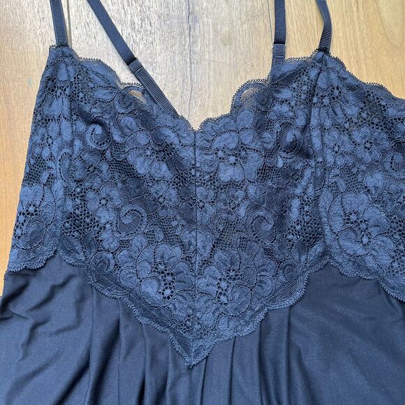 We Are HAH The Evelyn Reversible Lace Up Corset Dress Black Size M - Picture 6 of 11